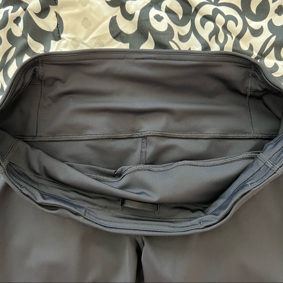 Lululemon Speed Wunder Tight 28" *Speckle Shine Black / Deep Coal / Silver 10 - Picture 11 of 11